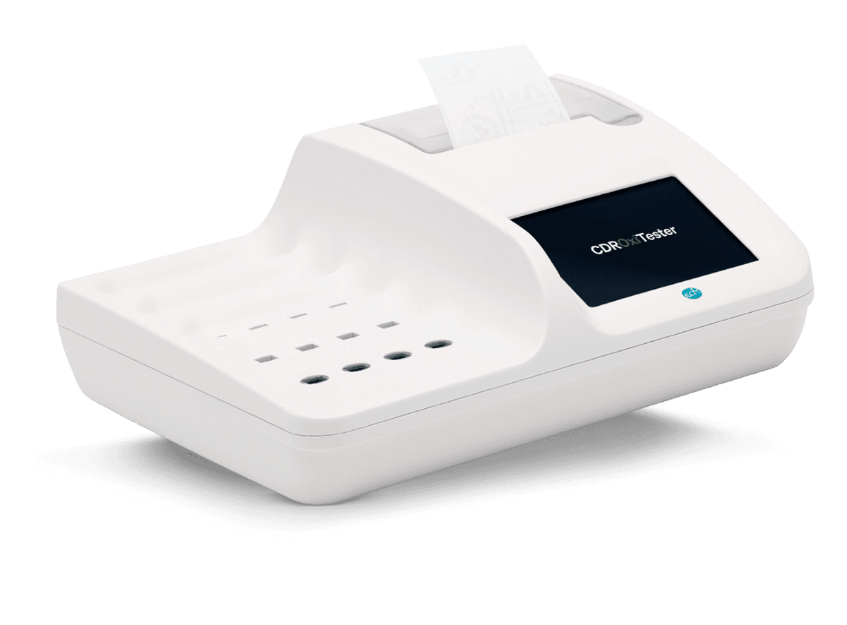 CDR OxiTester - the analysis system of olive oil used at the olive oil mill without specialised personnel or a chemical laboratory